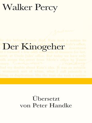 cover image of Der Kinogeher